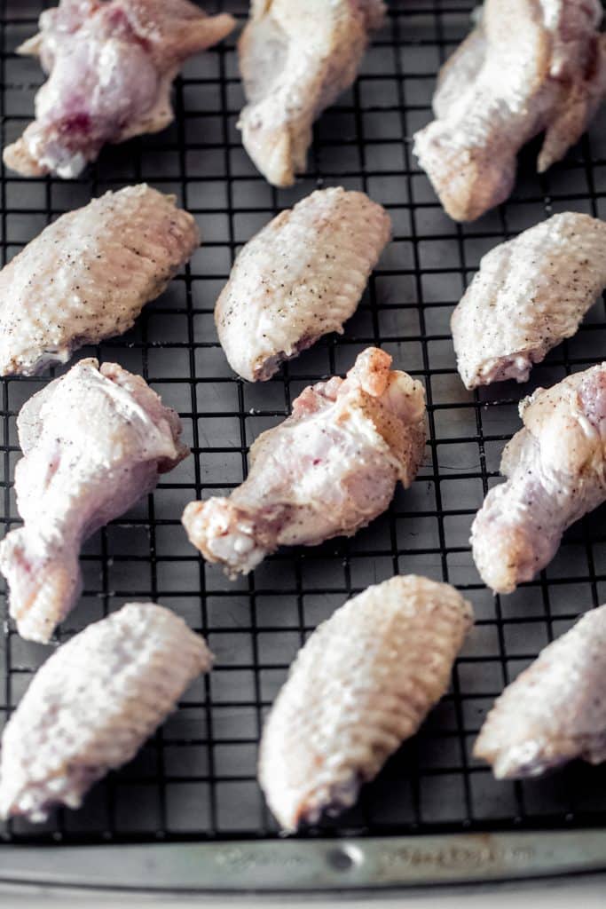 Buffalo Garlic Parmesan Chicken Wings