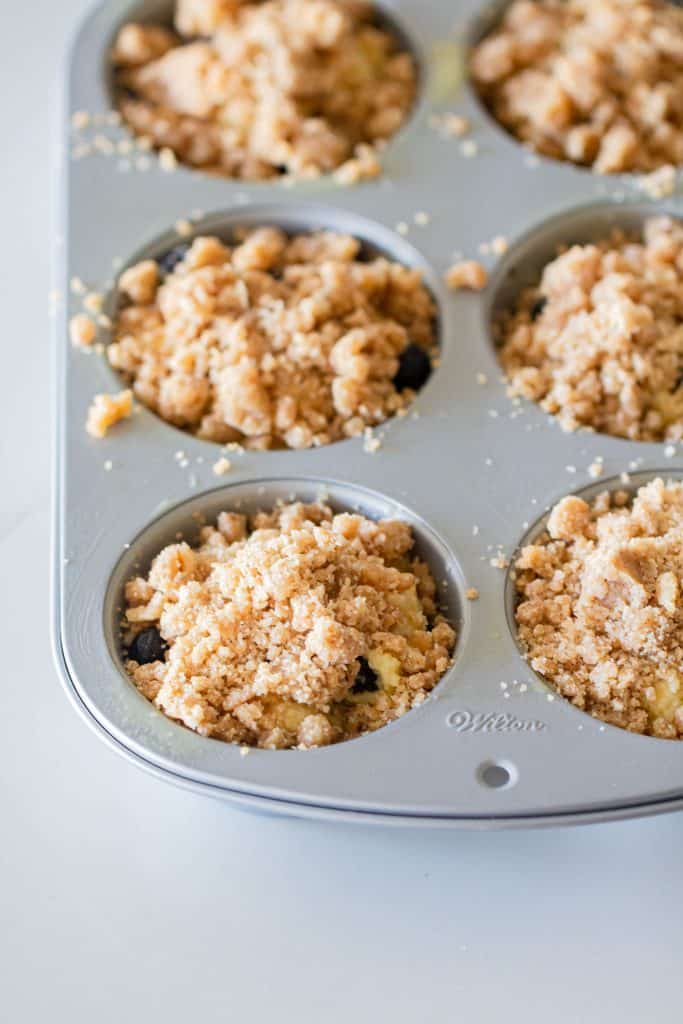 Jumbo Blueberry Streusel Muffins