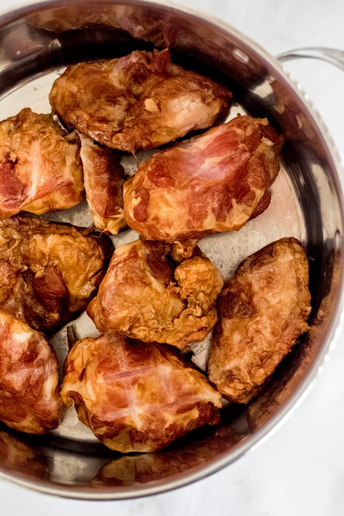 Collard greens with smoked turkey