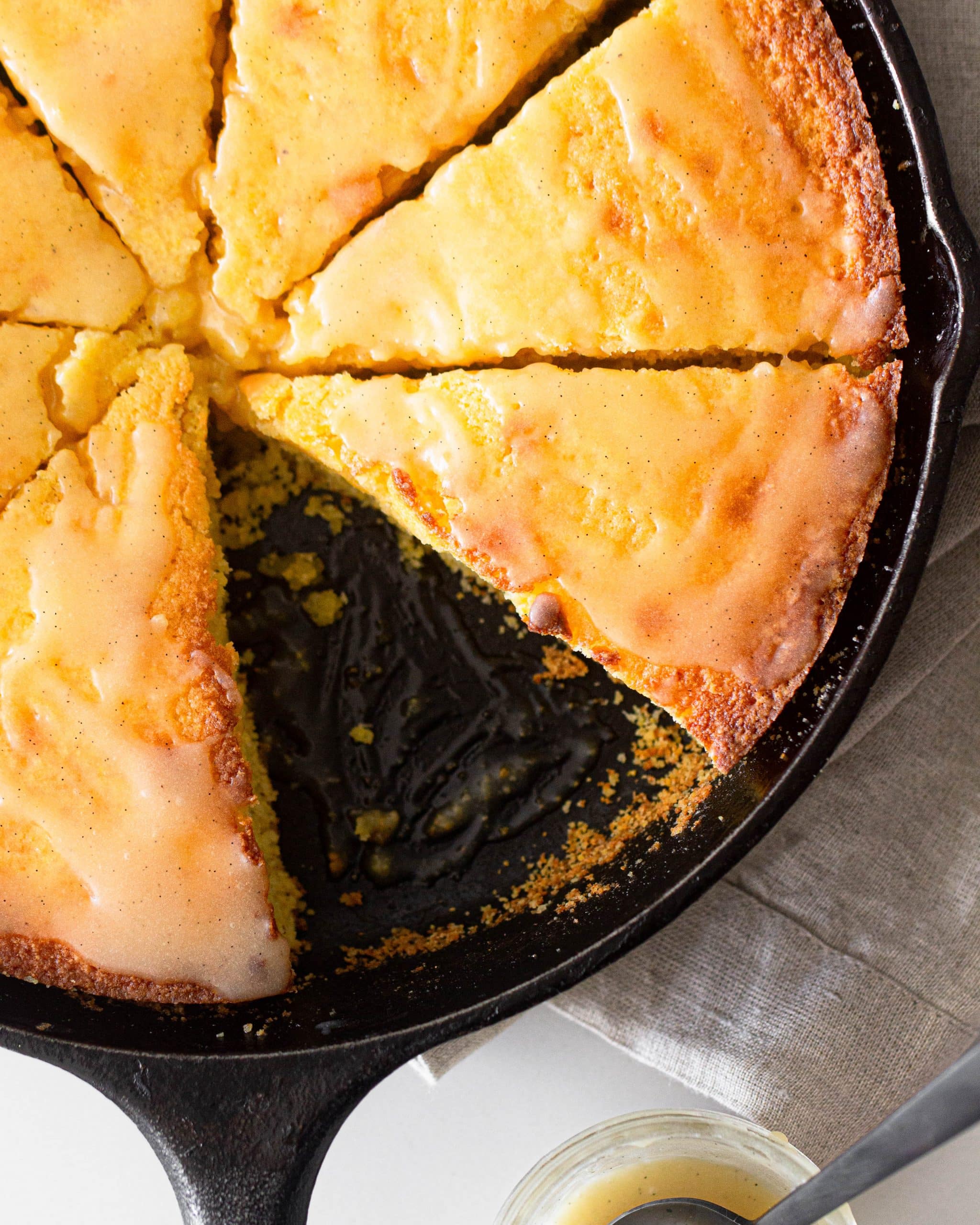 Cornbread with Vanilla Bean Honey Butter