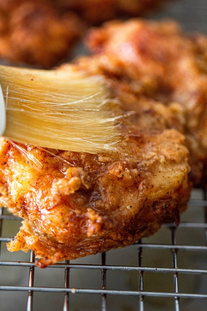 Honey butter chicken sandwich