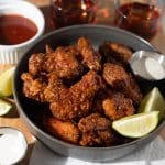 Hot Honey Fried Chicken Wings