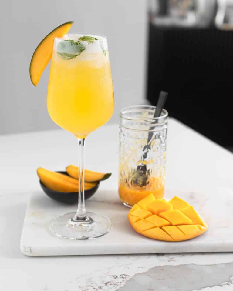 Mango Spritz cocktail