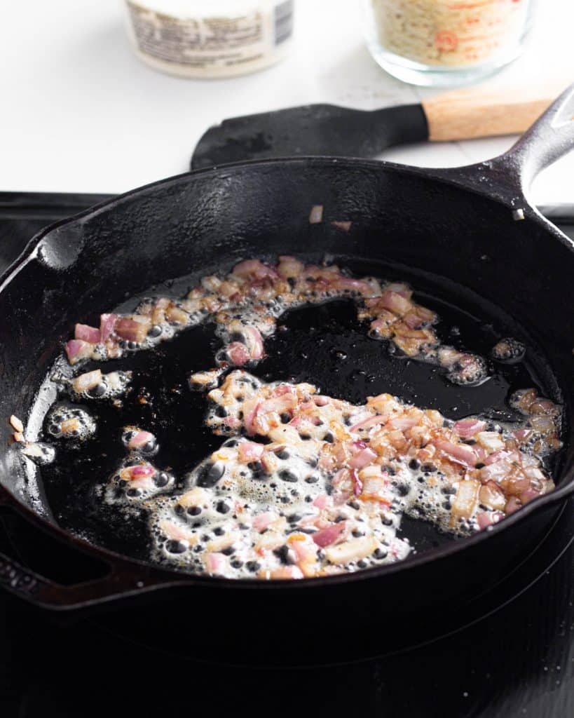 Creamy Parmesan Orzo and Salmon