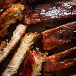 Oven baked barbecue ribs