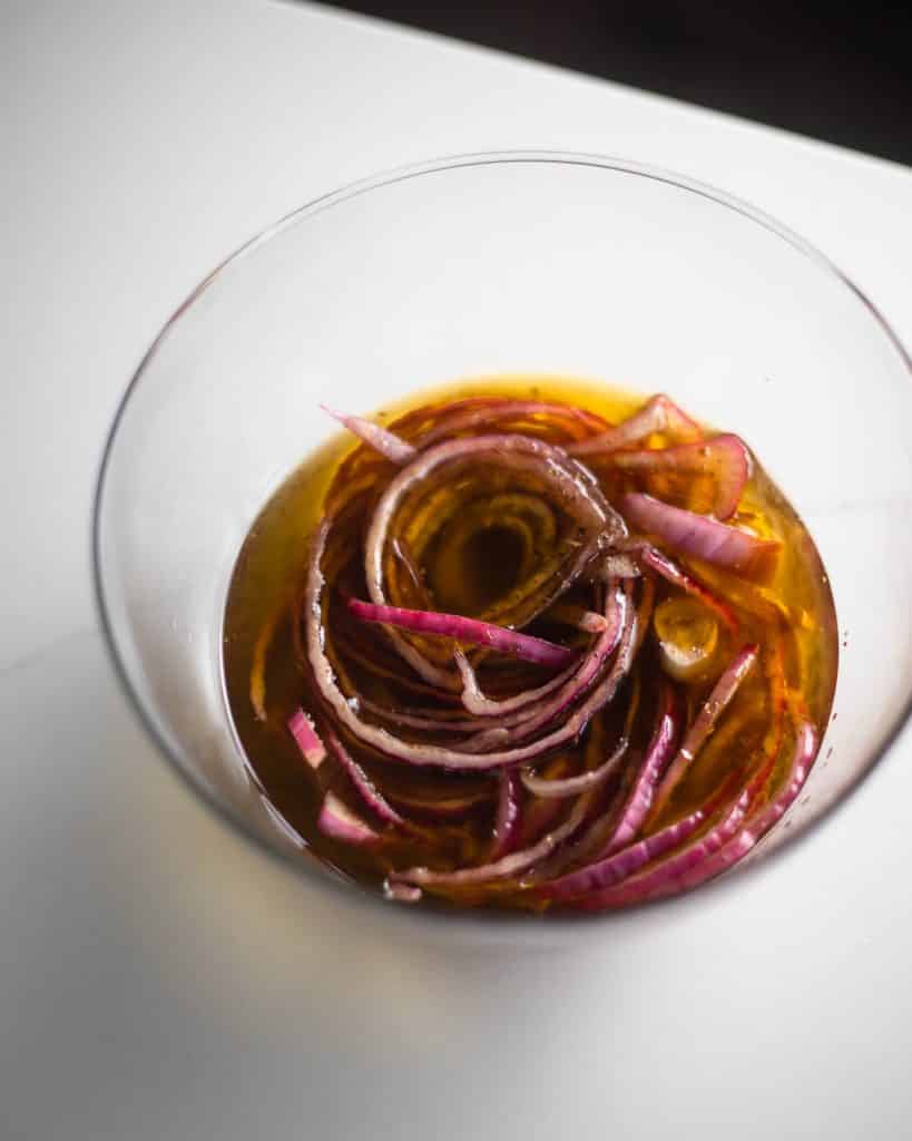 Roast Chicken and Marinated Onions Salad