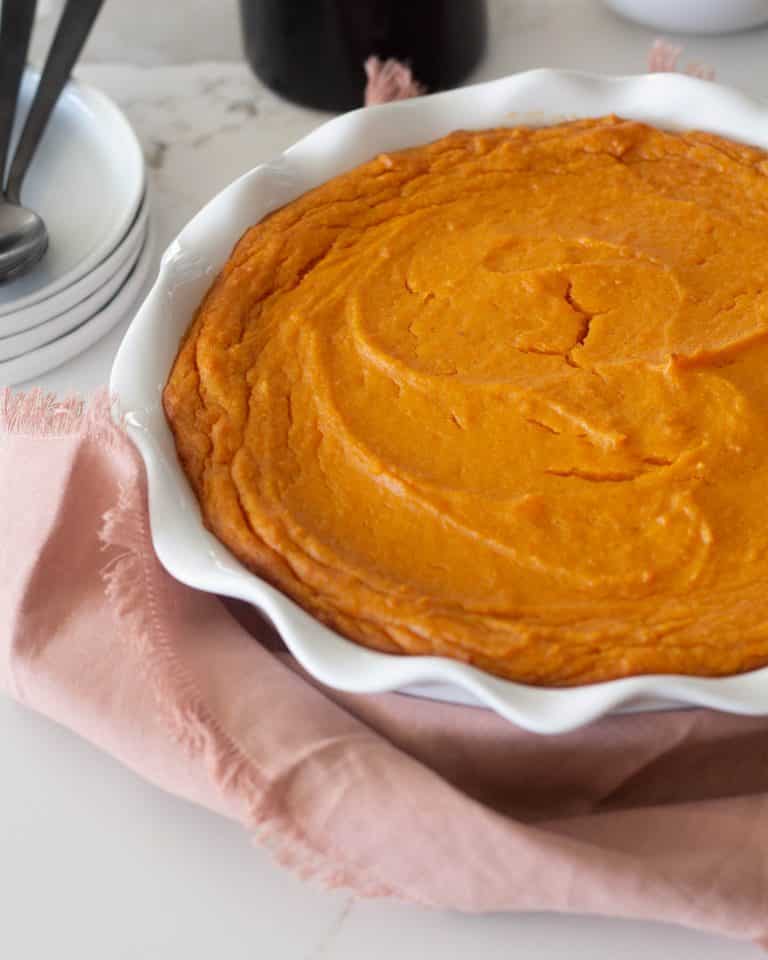 Sweet potato pudding