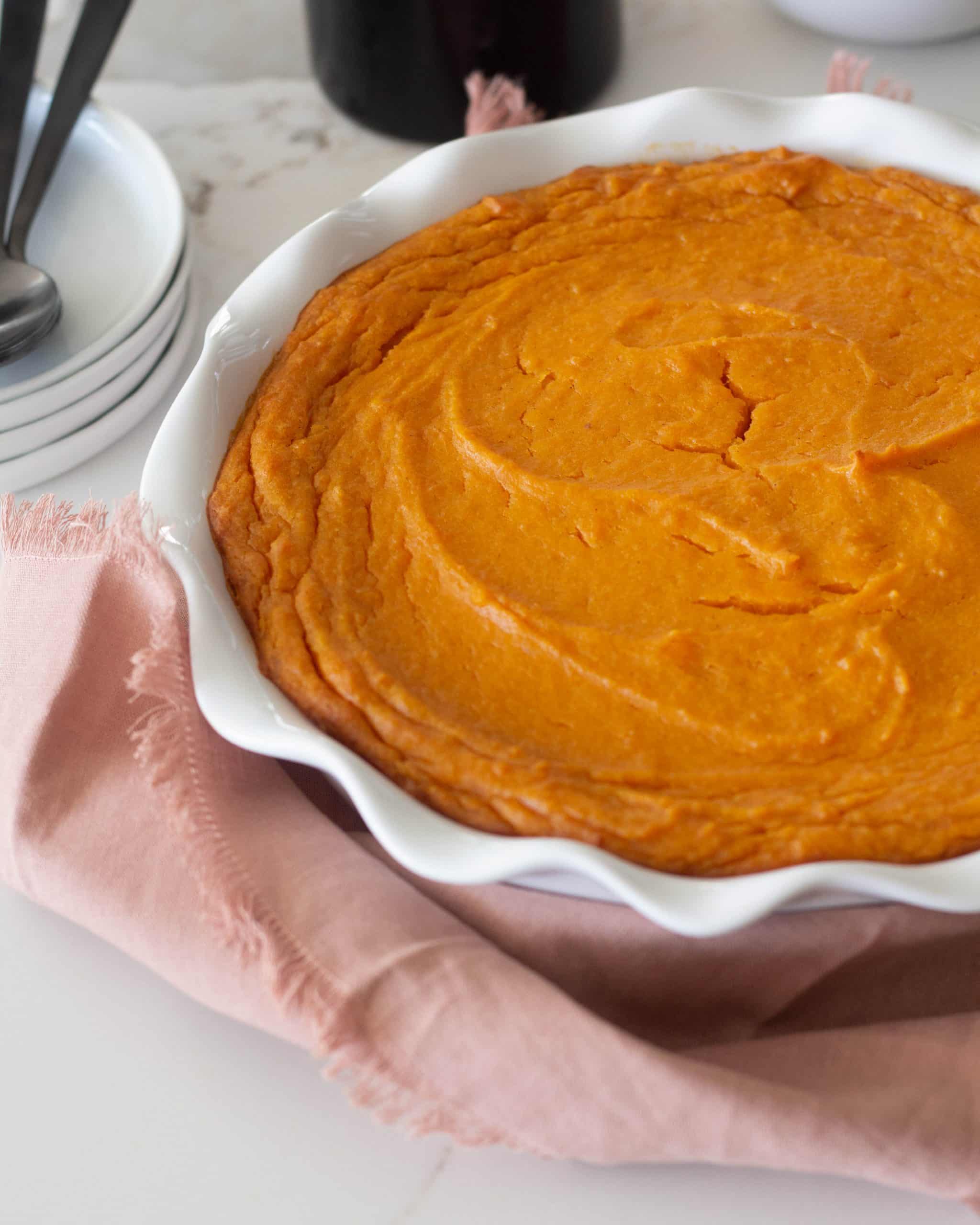 Sweet potato pudding