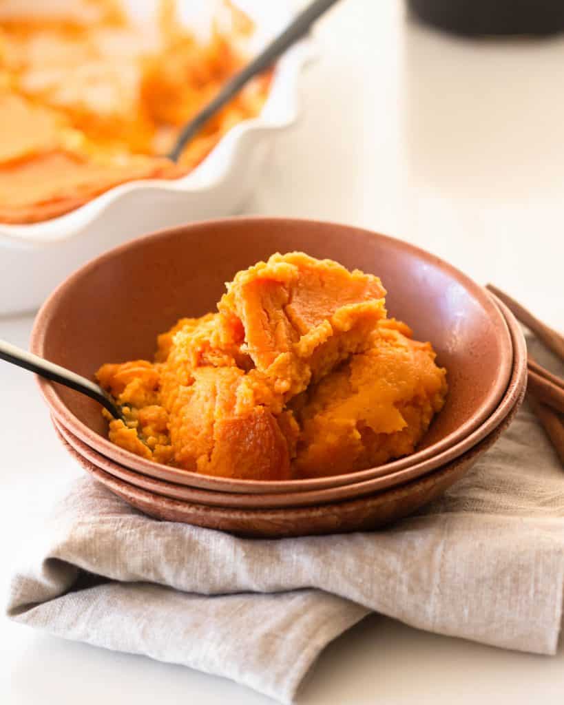 Sweet potato pudding